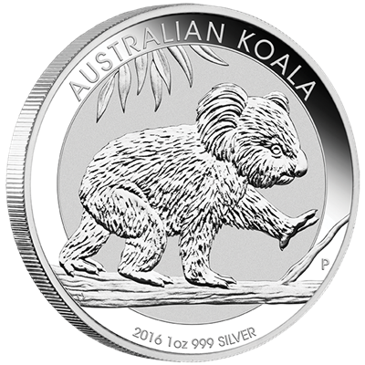 2016 1oz Silver KOALA